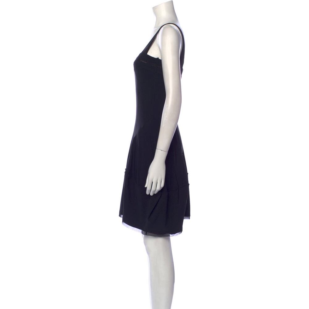 Marithe + Francois Girbaud Vintage Black Cravatatakiller Mini Dress Women’s  4 - Picture 2 of 9